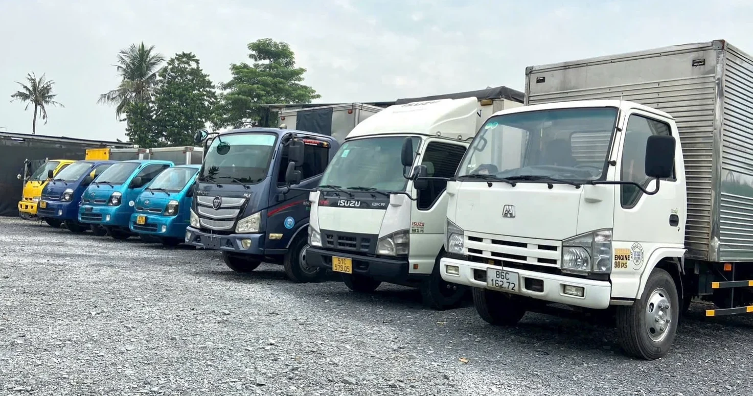 Thu Mua Xe Tải Cũ, Xe Gần Hết Đời, Xe Đông Lạnh, Xe Tải Van Cũ